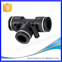 PUT Series Pneumatic quick Joint fitting black